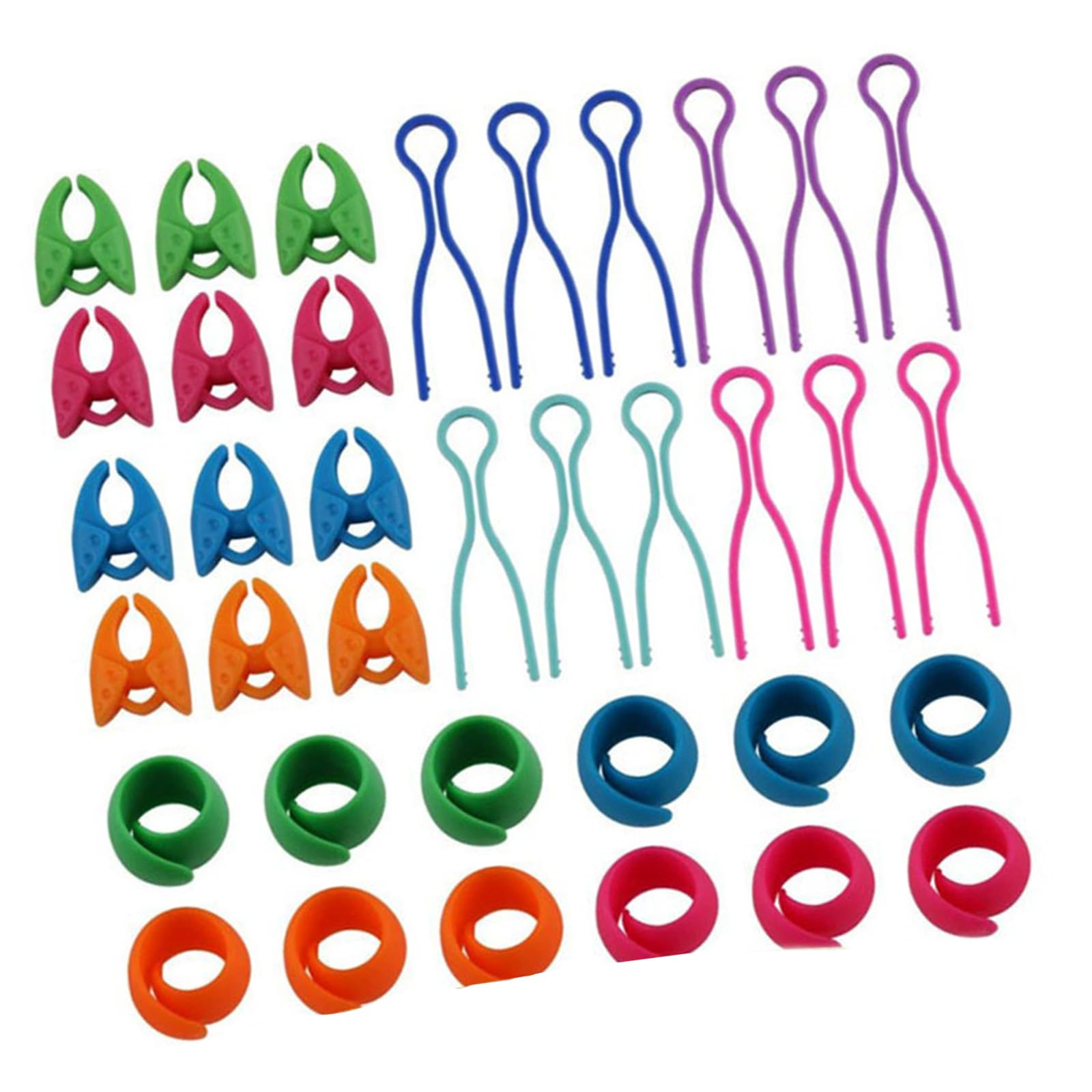 Xjdzineq Thread Spool Holder Clip Anti Slip Thread Spools Clamps Bobbin Organiser for Hand Quilting Sewing Project Sewing Clip Set