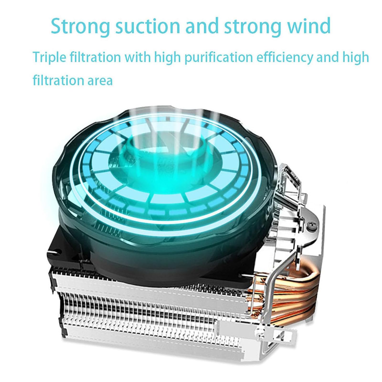 Extractor De Humos De Soldadura, Absorbedor De Humos De Soldadura Con Pantalla LED Y Ajuste Mediante Perilla, Succión Potente, Extractor De Humos De Soldadura De Escritorio Para Trabajos De Solda 30W