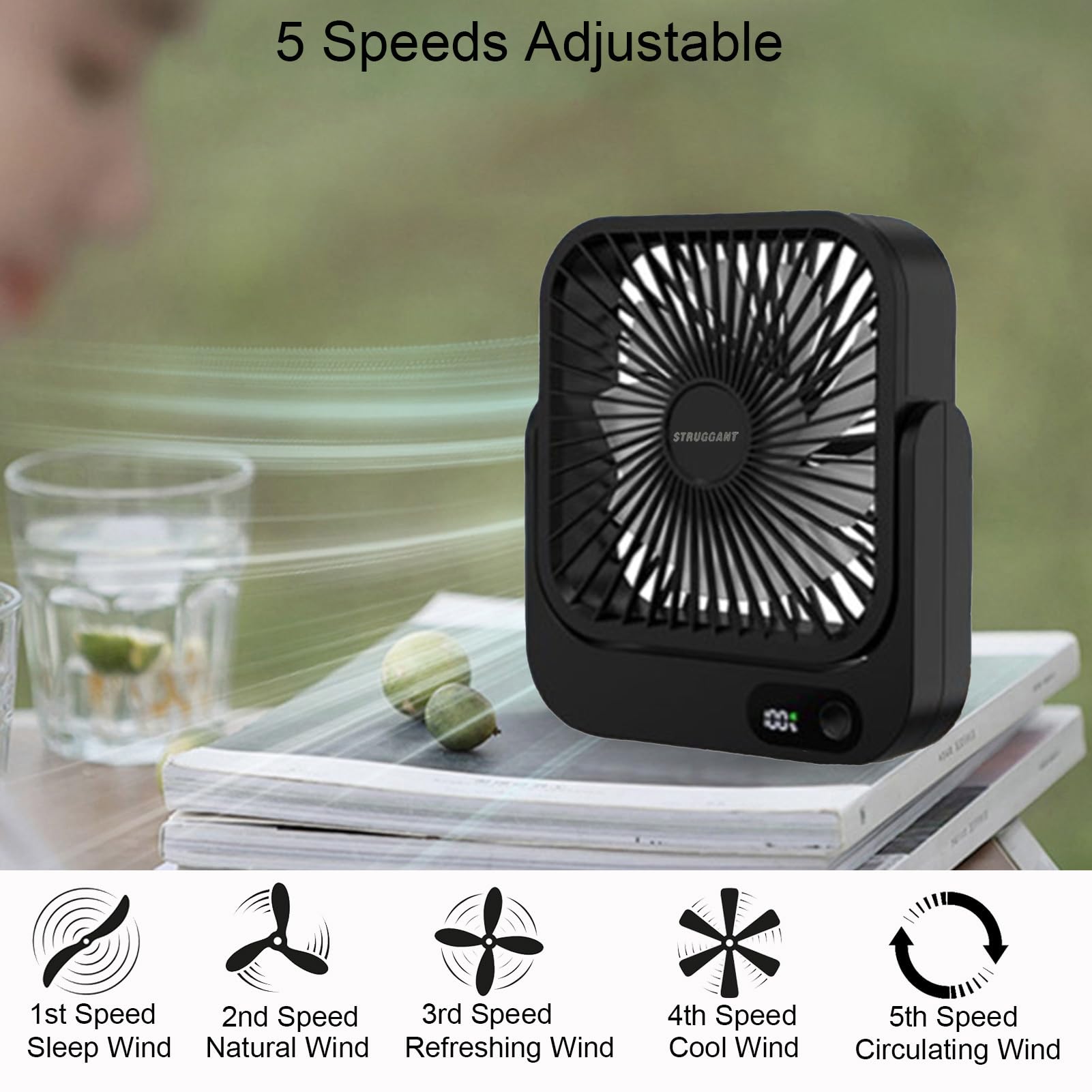 Amazon.com: STRUGGANT Magnetic Base Fan for Cruise Ship Cabin