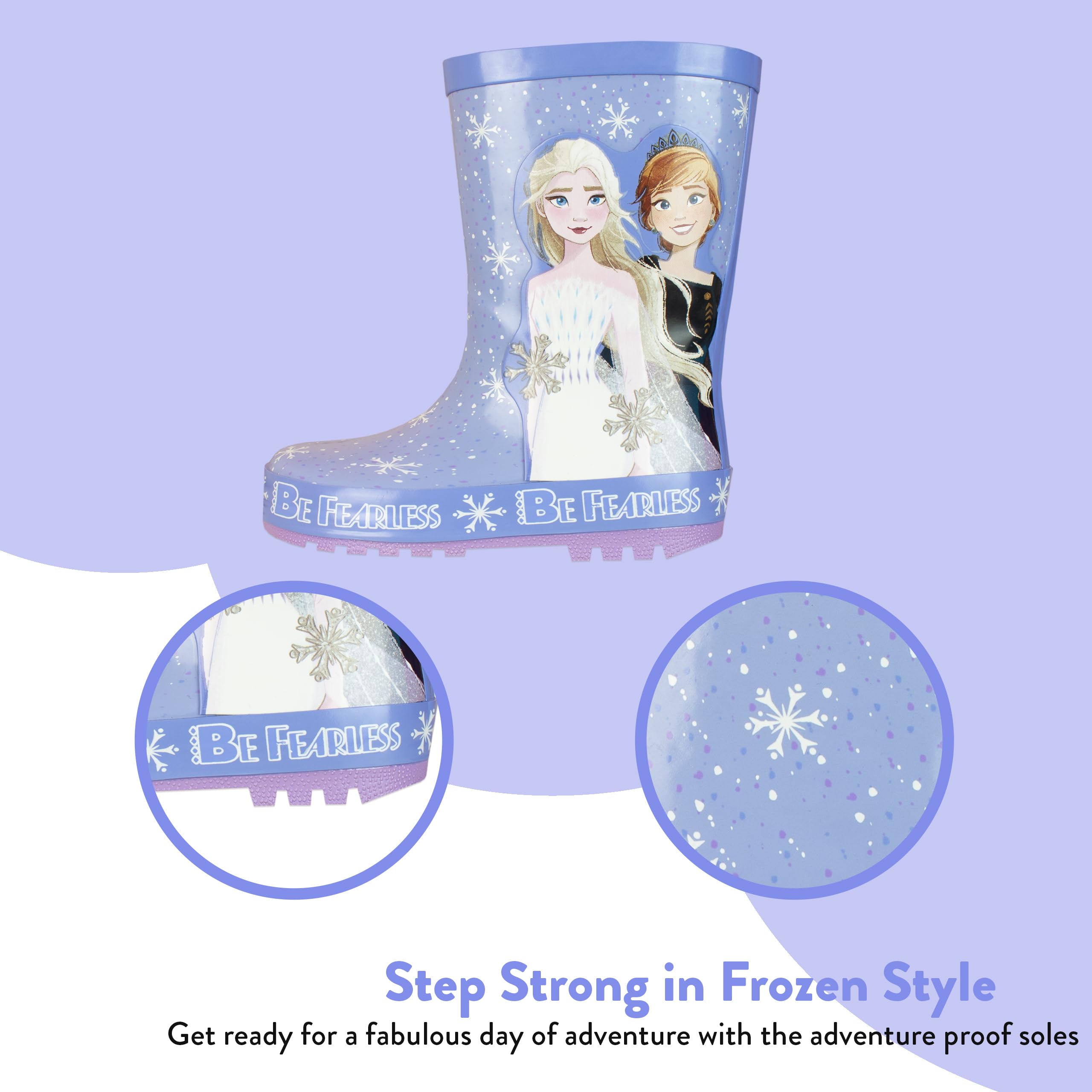 Disney Enfant Bottes en Caoutchouc Frozen