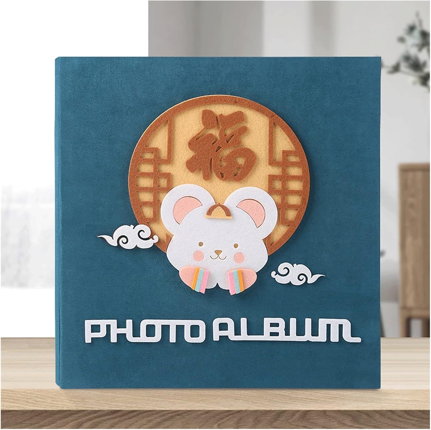Photo Albums DIY Dinosaur Three-dimensional Picture Baby Growth Album Commemorative Album Paste Family Version Thick and Exquisite Large-capacity Handmade Album Album de fotos (Color : 04, Size : 9.