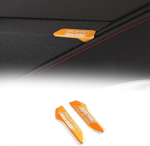 Miniatura 8 de Insignia para altavoz para puerta de automóvil, emblemas para panel interior de puerta, 2 piezas, edición del 70 aniversario, emblema compatible con