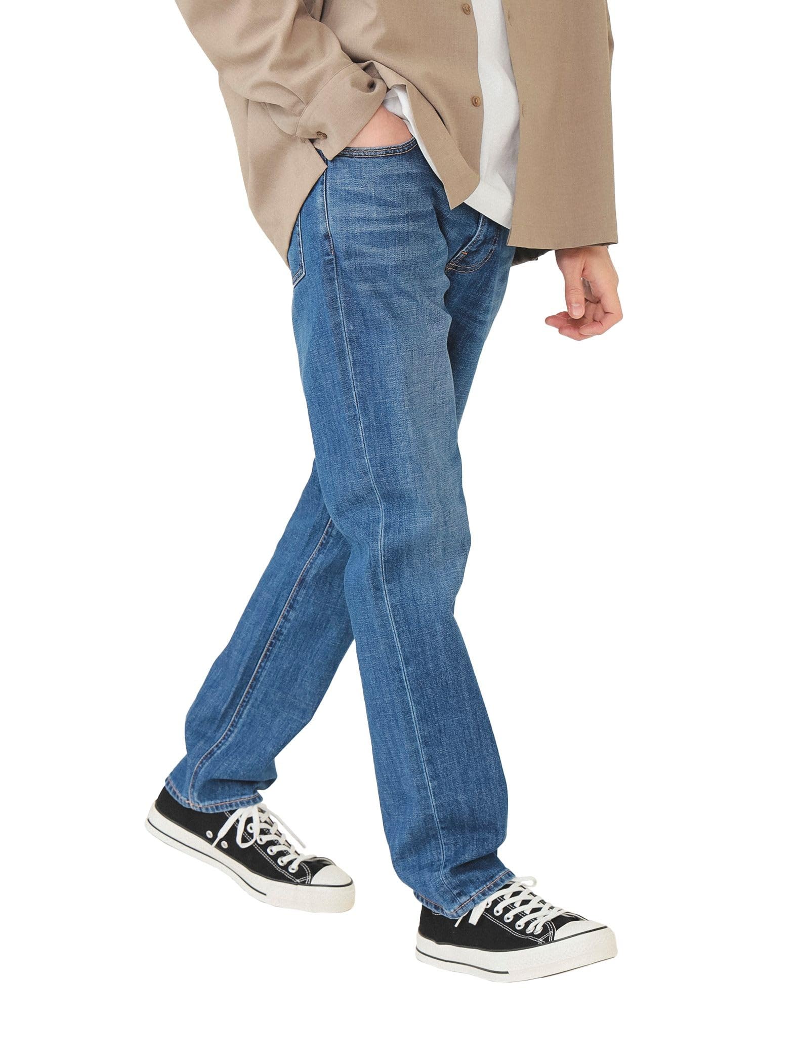 Amazon | [ビームス] の百名品 デニム パンツ/ベーシック ストレッチ