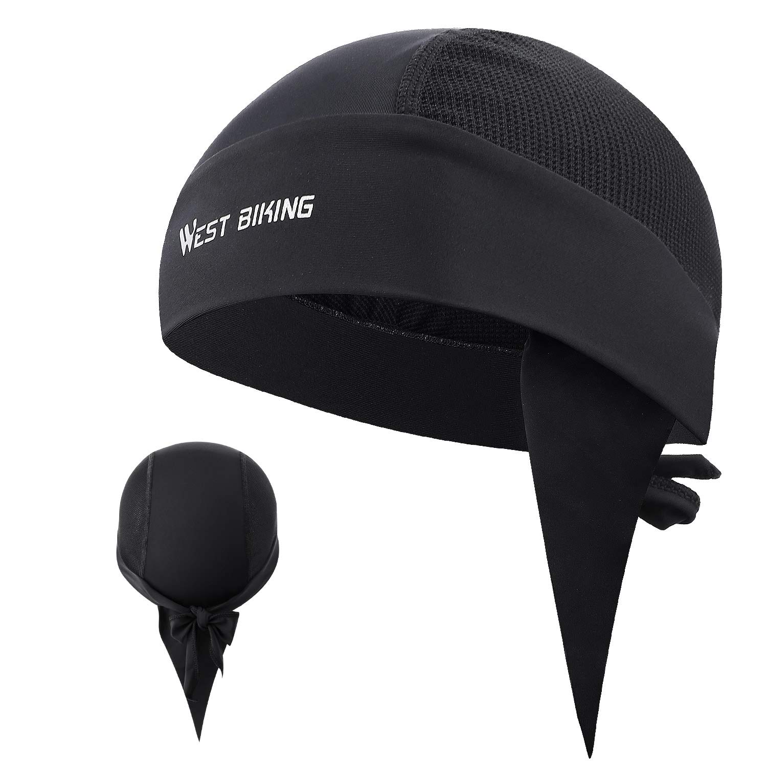 Men's Sweat Wicking Doo Dew Rags Skull Cap for Cycling Fishing Motorcycle