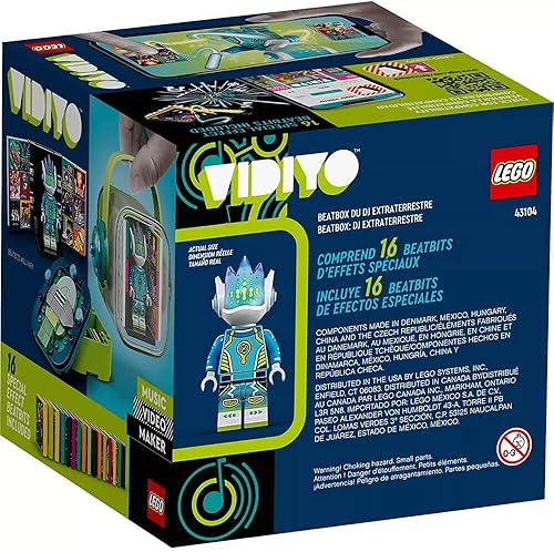 Miniatura 5 de LEGO VIDIYO Alien DJ Beatbox 43104 Kit de construcción con minifigura a los niños creativos les encantará producir videos musicales llenos de