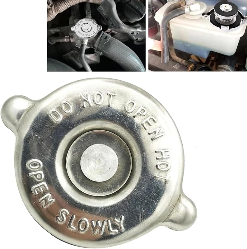 Tampa do radiador DACIRTY 16 PSI em aço inoxidável para Dodge e Jeep – 1 unidade