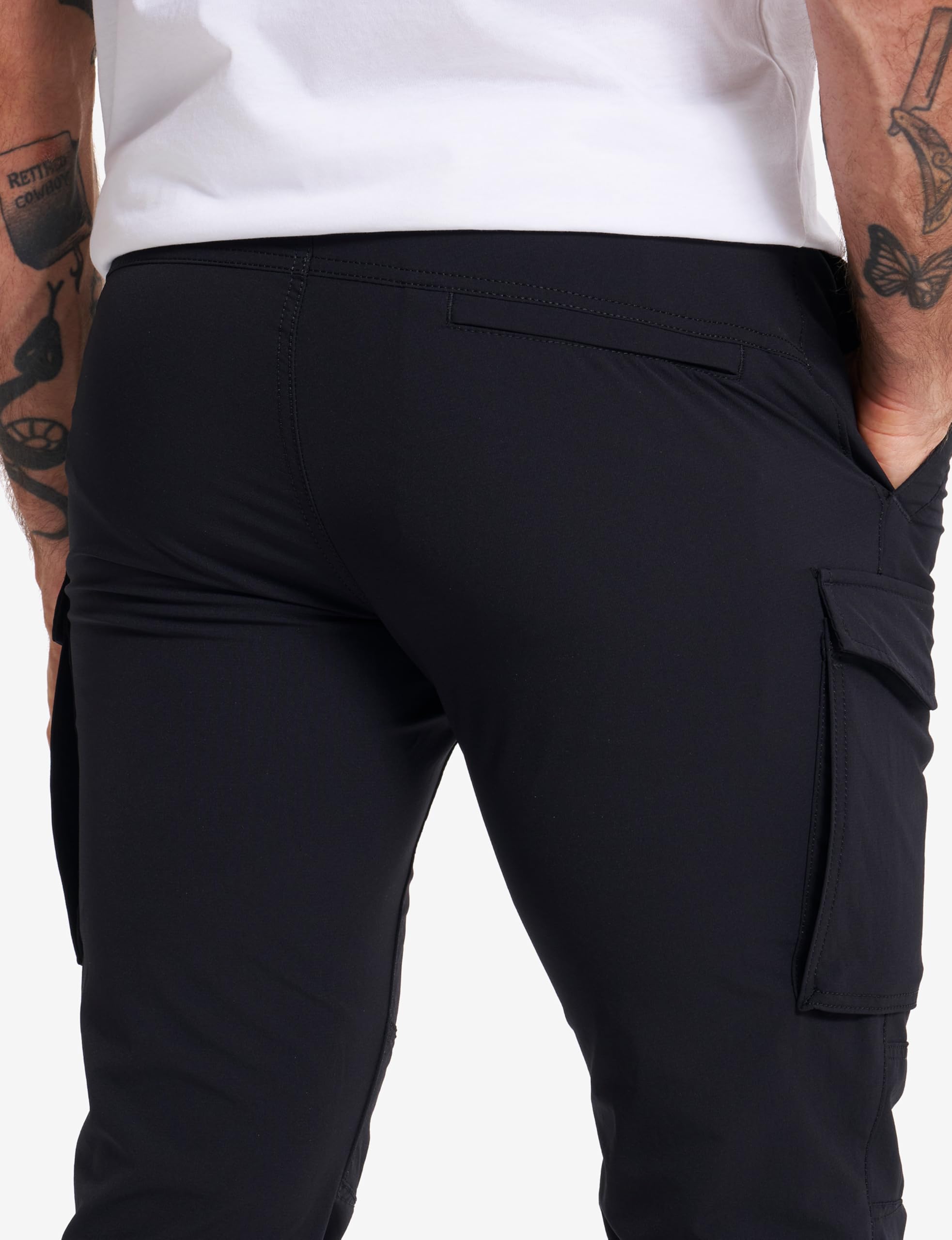 RevolutionRace Adventure Cargo Stretch Pants pour Homme, Pantalons de Randonnée pour Toutes Les Activités de Plein Air