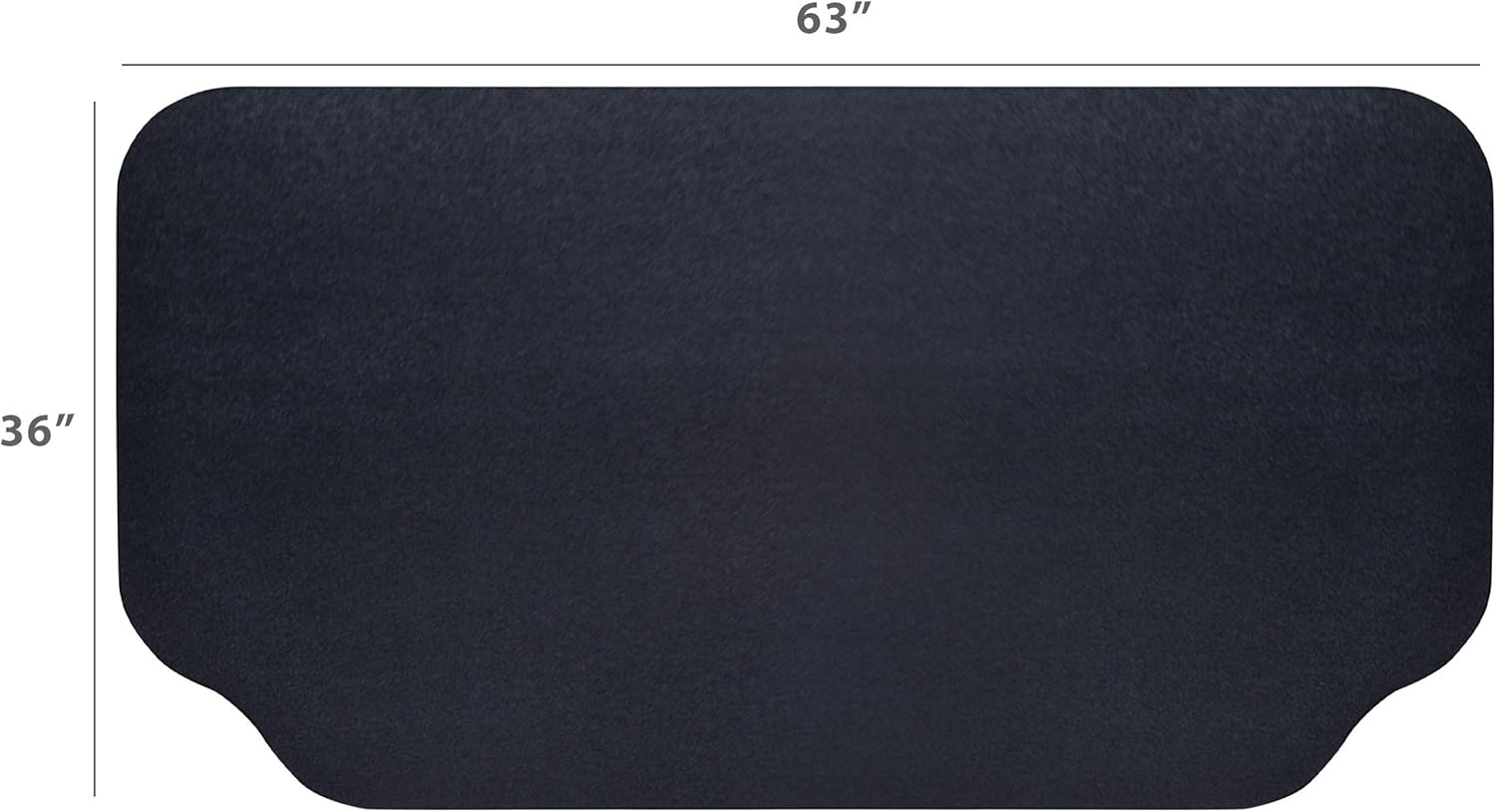 GRILLTEX Under the Grill Protective Deck and Patio Mat, 36 x 63 inches : Patio, Lawn & Garden