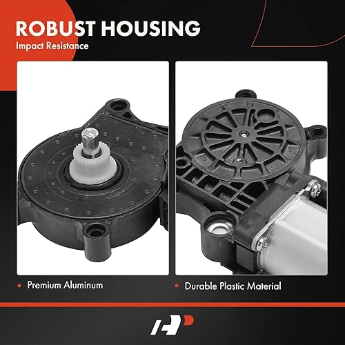 Miniatura 4 de A-Premium Motor de elevación de elevalunas eléctrico compatible con Buick Rendezvous 2002-2007 y Pontiac Aztek 2001-2005, lado del conductor