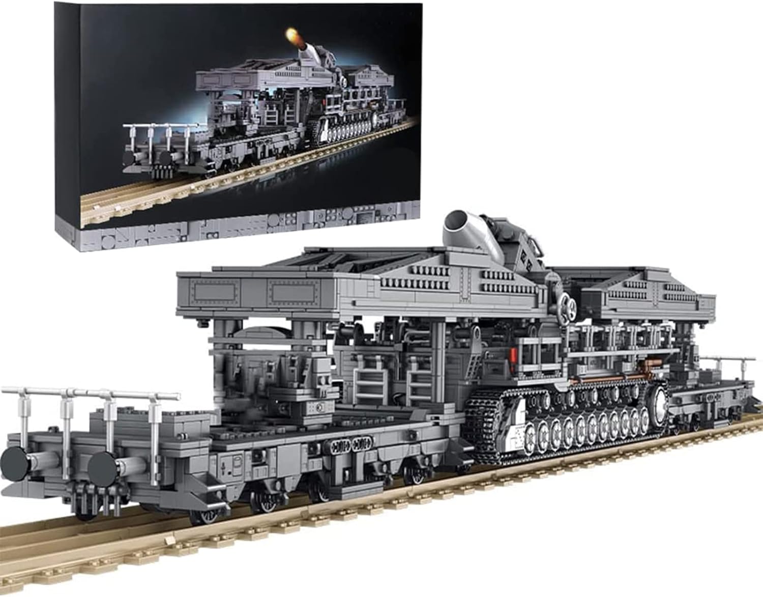 ONSAI テクノロジー ビルディングブロック タンクキット 4158 クランピングブロック WW2 ドイツ モルタル カール デバ