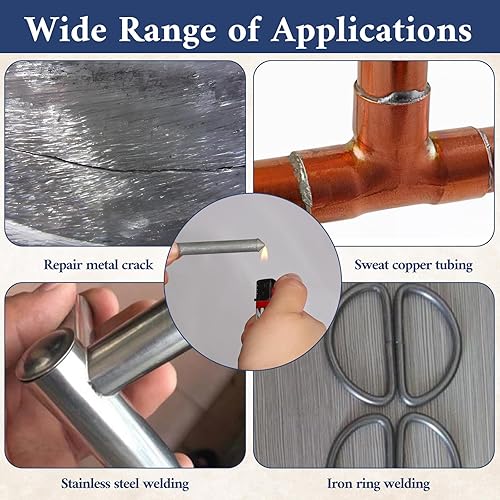 Miniatura 6 de Varilla de soldadura universal de baja temperatura, varillas de soldadura de aluminio, varillas de soldadura fáciles de fundir, varillas de