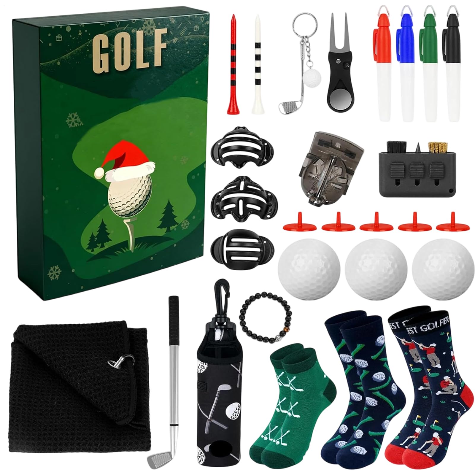 Adventskalender 24 Tage Weihnachts Golf Adventskalender