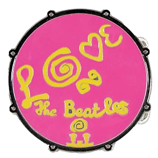 Love Belt Buckle - Les Beatles, Paul McCartney, John Lennon, RIngo Starr, George Harrison