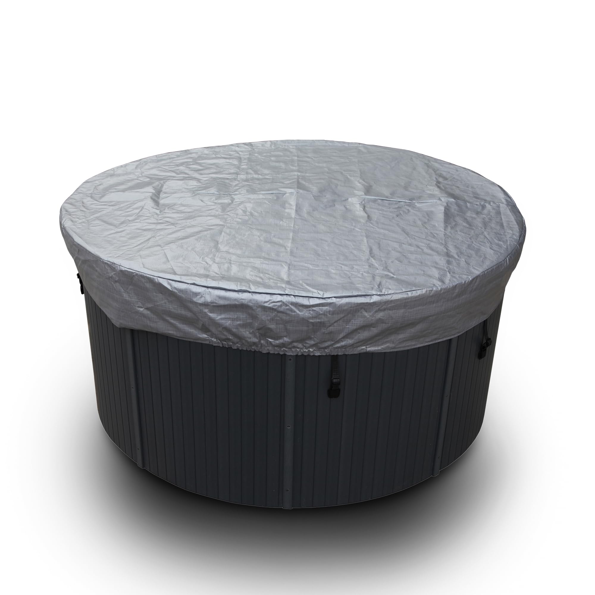 CANADIAN SPA CO. Cover Guard, plandeka ochronna na osłony izolacyjne, średnica 2,13 m, osłona ochronna wykonana z tkanego polietylenu, ochrona przed promieniami UV, wiatrem i atmosferycznymi