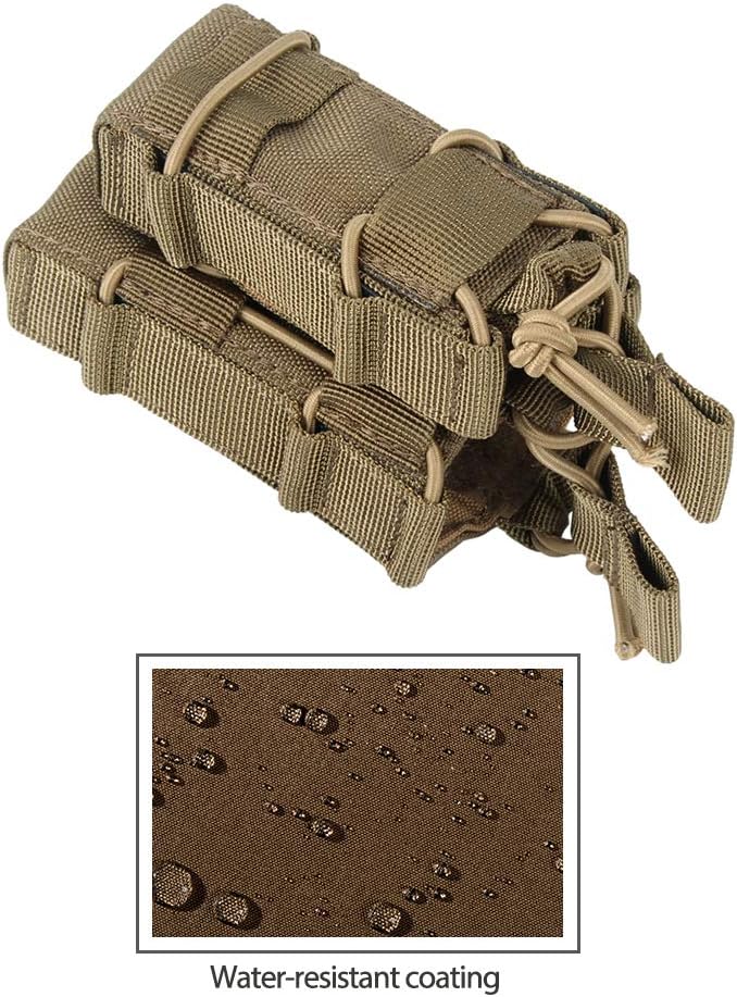 EXCELLENT ELITE SPANKER Open Top M4 M14 M16 AR15 Mag Pouch and Single Pistol Mag Pouch Flashlight Holder Magazine