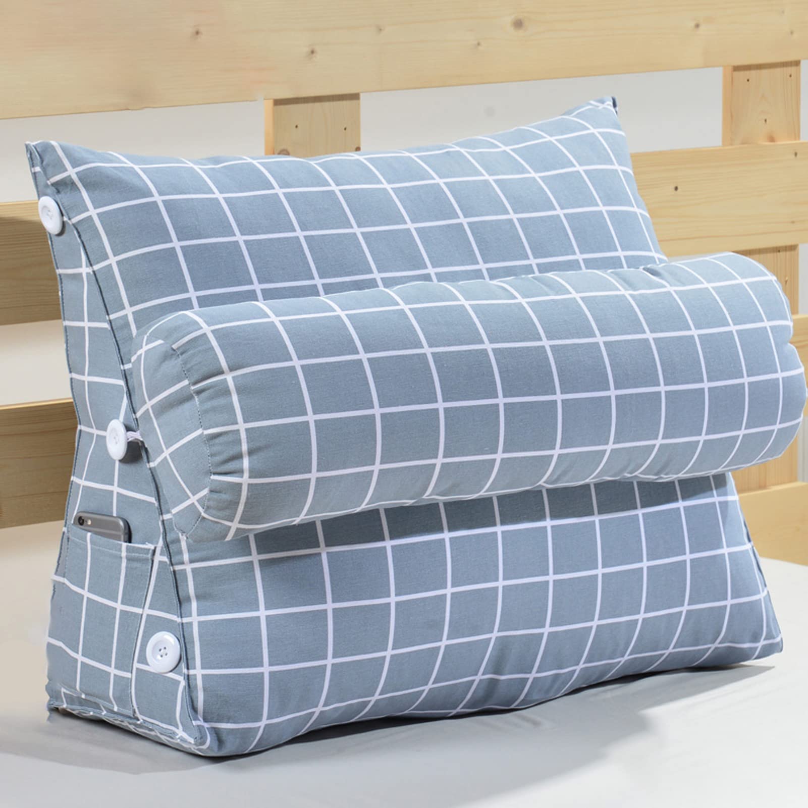 JOVELL Cuscino Da Lettura Per Riposare A Letto Con Supporto