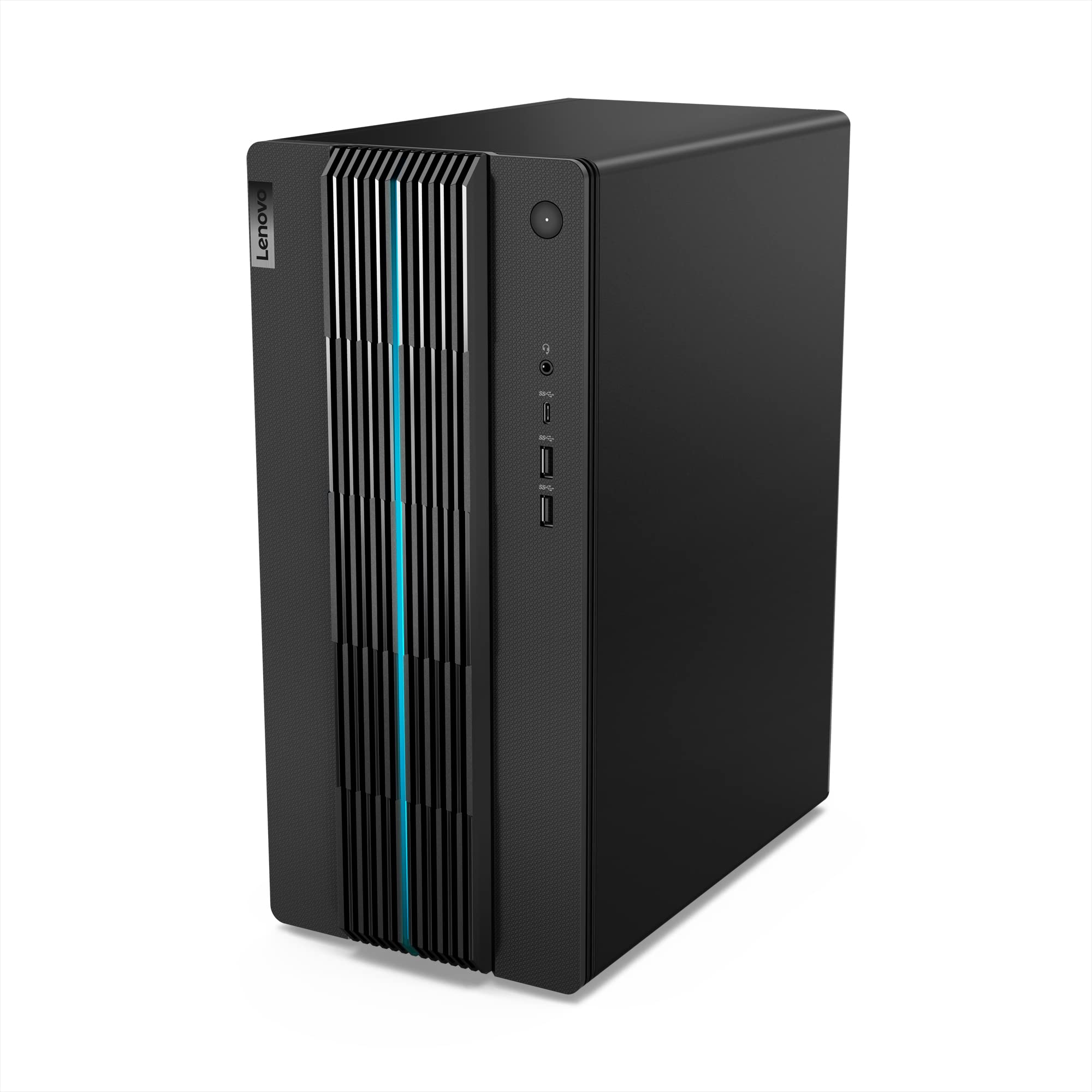 Lenovo IdeaCentre Gaming 5 Desktop - (Processore AMD Ryzen 5 5600G, NVIDIA GeForce RTX 3060 12GB GDDR6, 512GB SSHD, RAM 1x8GB, Tastiera e Mouse USB, Windows 11) - Raven Black