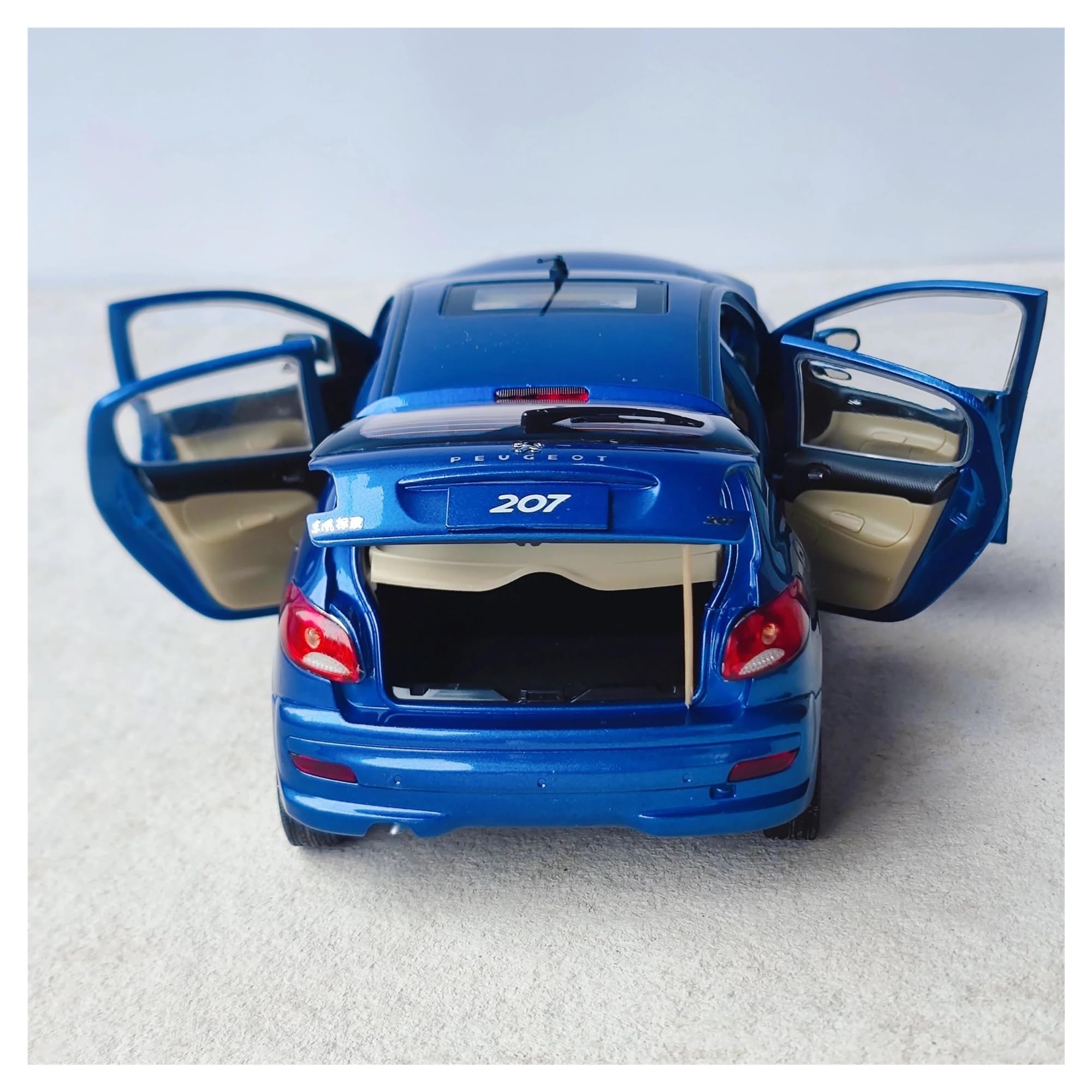 Auto In Miniatura Modellino Auto In Lega Peugeot 207 In Stile Antico Scala 1 18 Per Appassionati Collezionismo E Decorazioni Per La Casa