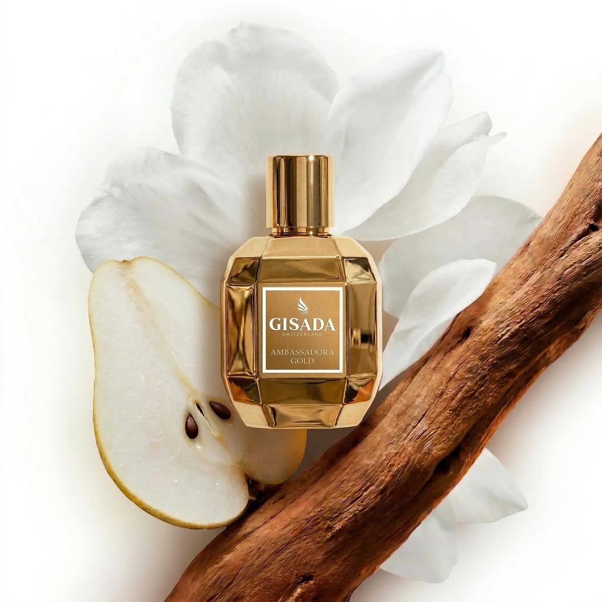Gisada Ambassadora Gold - Eau de parfum pour femme - 50 ml - Parfum floral élégant et doux