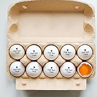 Vista 3 de Sello de huevo para huevos de gallina, sellos de huevos de gallina para huevos frescos, sello de huevo personalizado con tinta, suministros