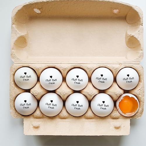 Miniatura 3 de Sello de huevo para huevos de gallina, sellos de huevos de gallina para huevos frescos, sello de huevo personalizado con tinta, suministros de