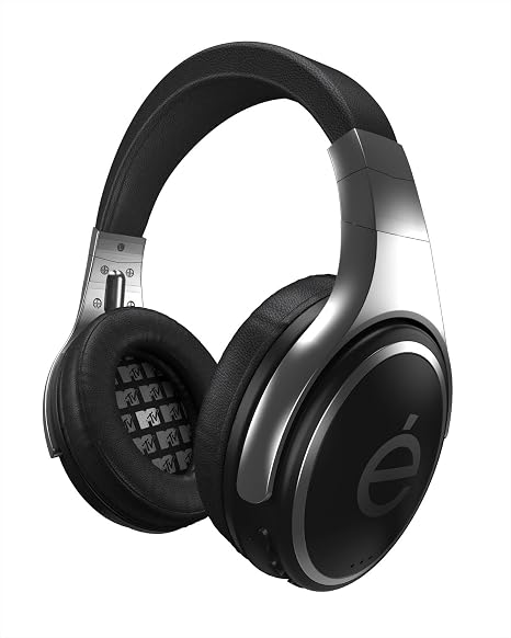 Évos | MTV Festival Cuffie sovrauricolari bluetooth ad alta risoluzione con  microfono integrato, colore: Argento/Nero : Amazon.it: Elettronica