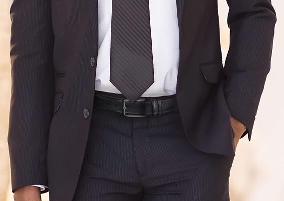Belts for Men - Genuine Leather Casual Dress Belt