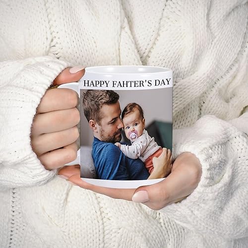 Miniatura 6 de Taza de café personalizada, taza de café personalizada, regalo de foto personalizada, tazas personalizadas con foto y texto, regalo de cumpleaños,