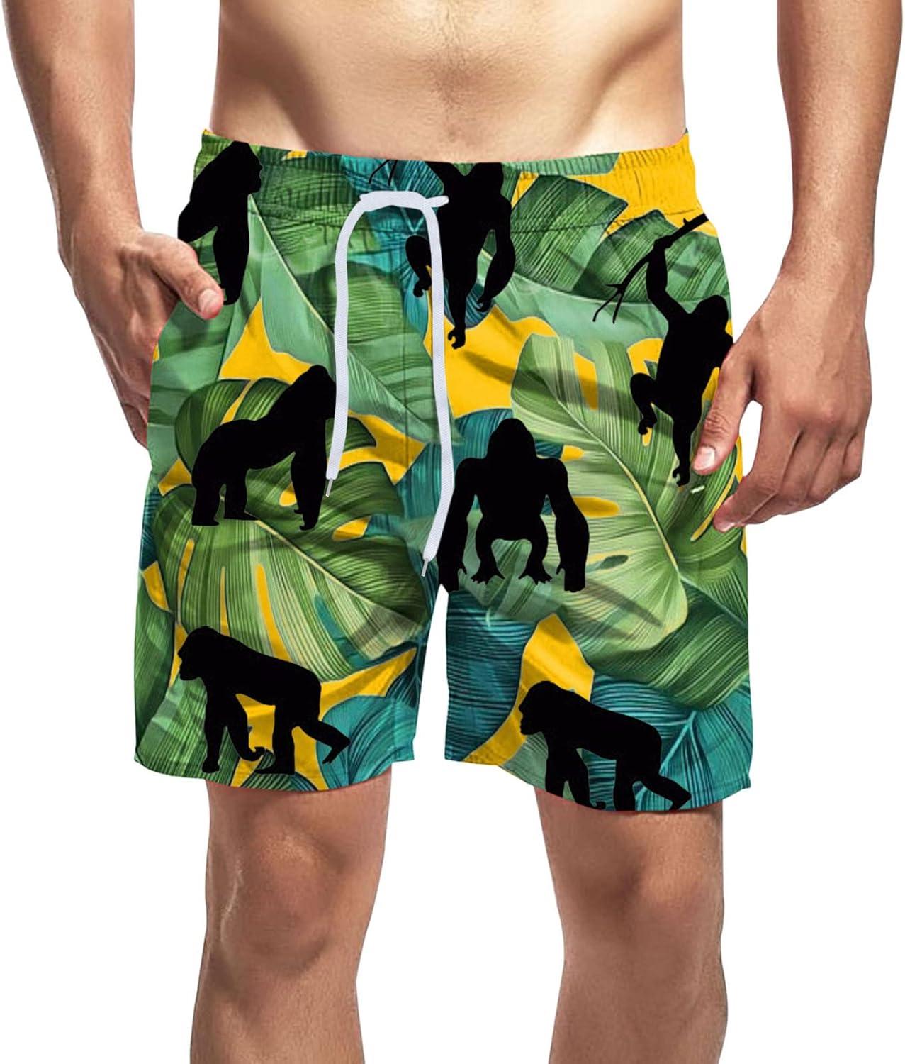 Alresiga サーフパンツ メンズ 海パンツ 水着 インナー付き 速乾 通気 水泳パンツ ビーチパンツ Alresiga サーフパンツ メンズ 海パンツ 水着 インナー付き 速乾 通気 水泳パンツ ビーチパンツ