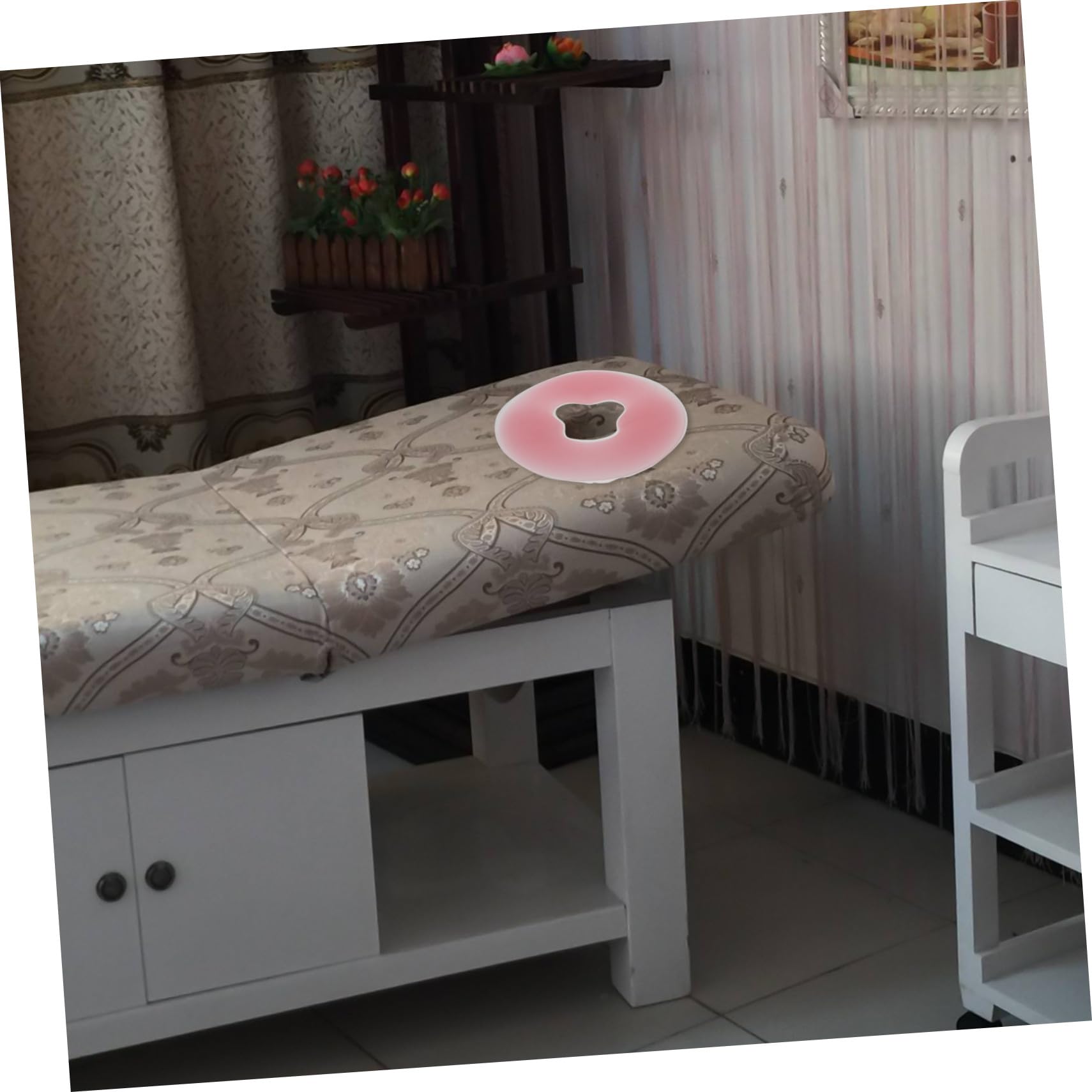 Homoyoyo Cuscino da Massaggio in Silicone per Viso e Corpo Supporto Ergonomico, Posizione Rilassante, per Spa e Saloni di Bellezza
