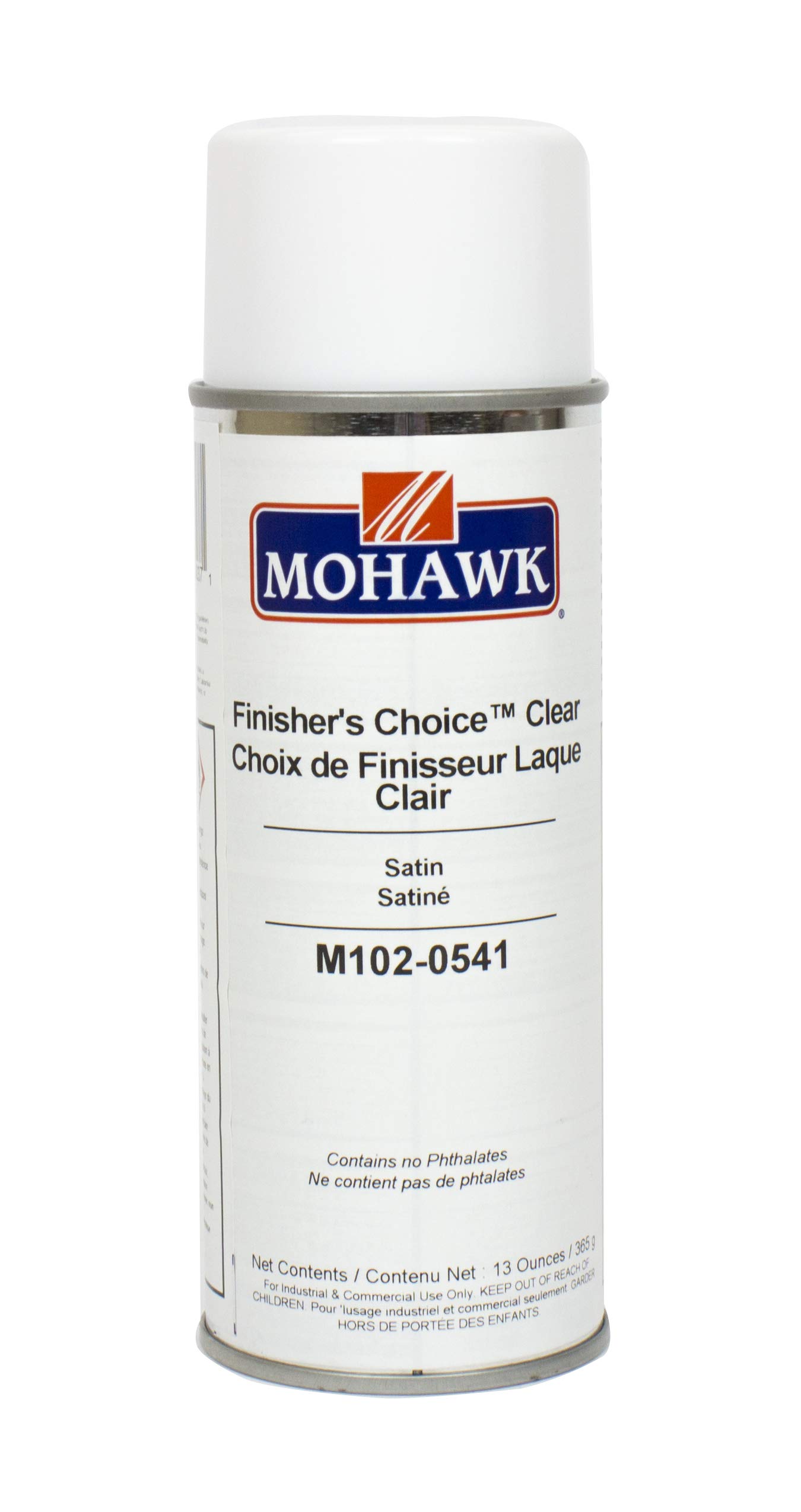 Mohawk Finisher's Choice Clear Satin Lacquer aerosol can