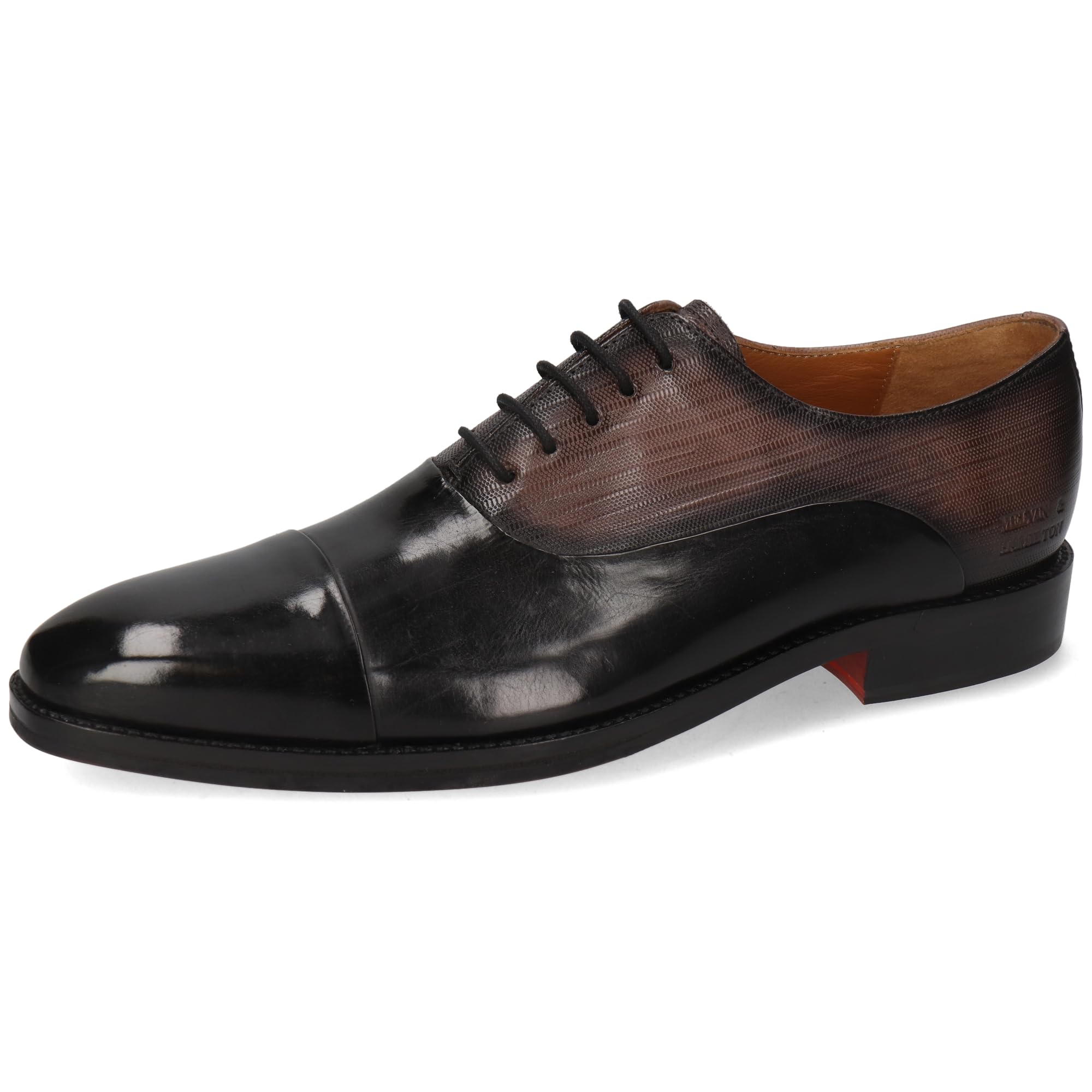 Melvin & Hamilton Oxford Lawrence 3 Men's Shoes, Black, 9.5 UK