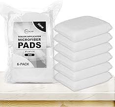 Professional Microfiber Sealer Applicator Pad – The Perfect Tool to Apply Sealer to All Natural Stone and Tile Like Marble, Granite, Concrete & Slate (White)