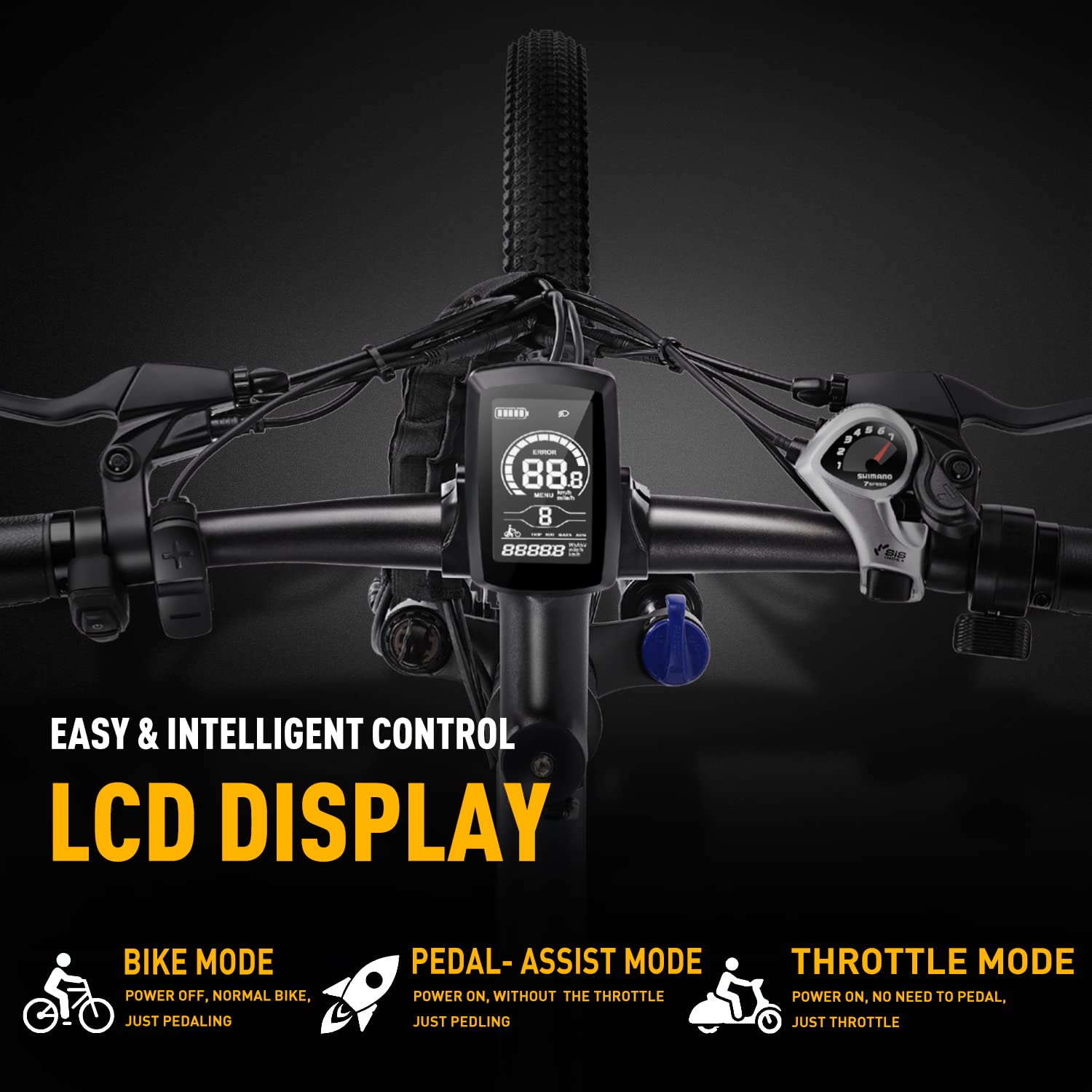 Heybike Race Plus Electric Bike Light Weight 26" Commuter Electric