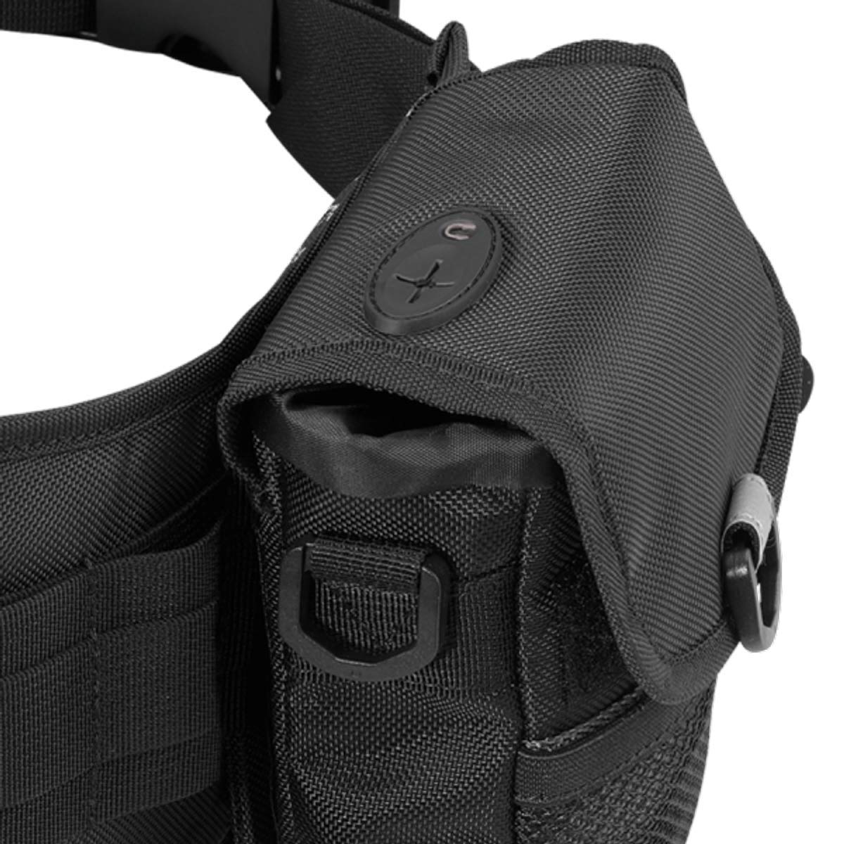 Büse Schwarze Gürteltasche, 3-teilig