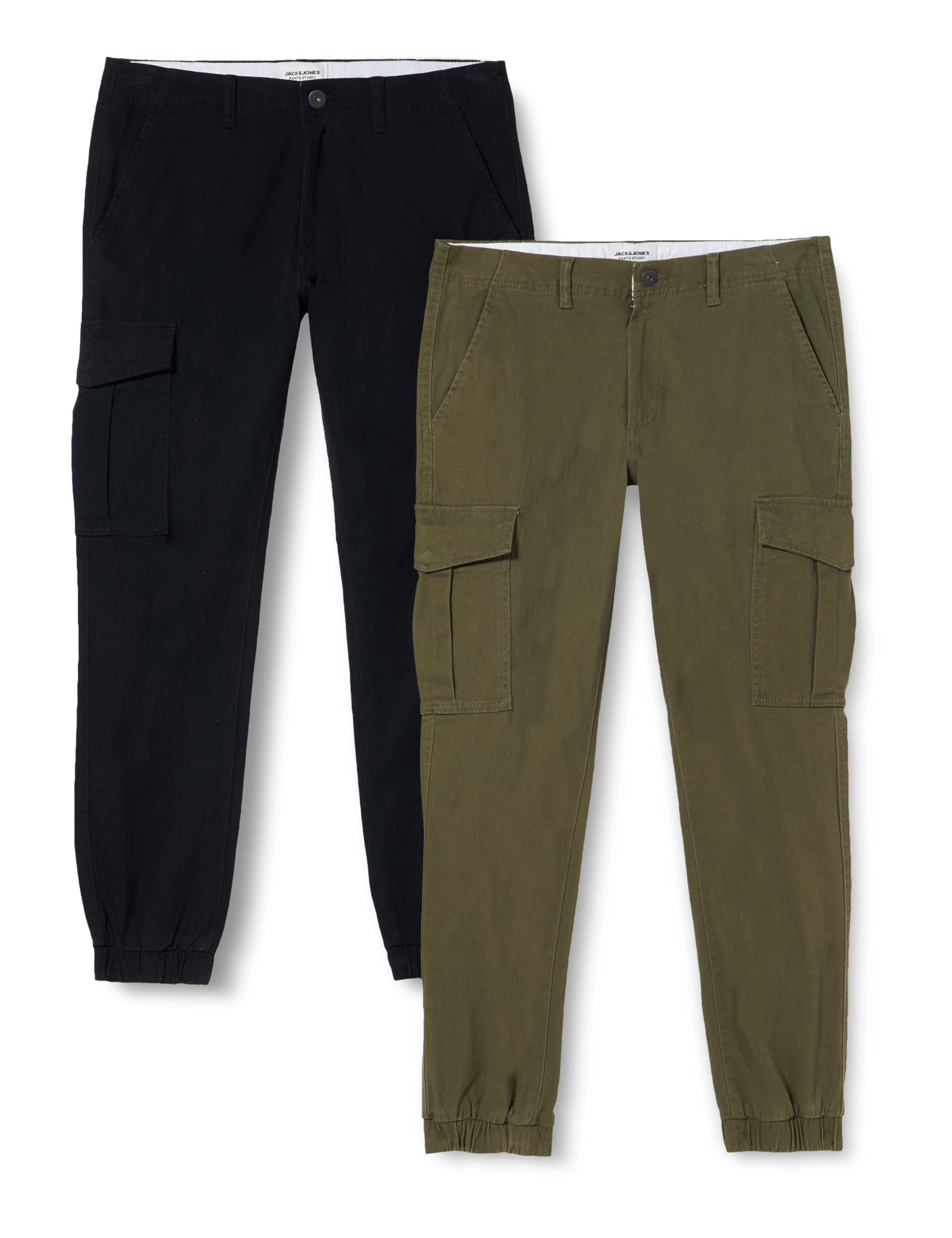 Pantalons Homme JACK & JONES - Coupe Droite Classique en Coton - 6