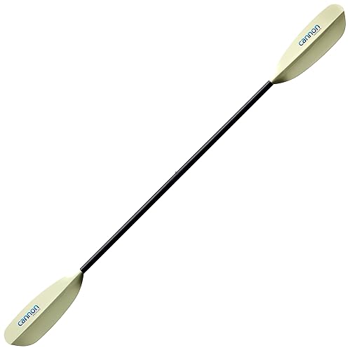 Nokomis Hybrid Touring Kayak Paddle with Ivory Fiberglass Reinforced Polymer