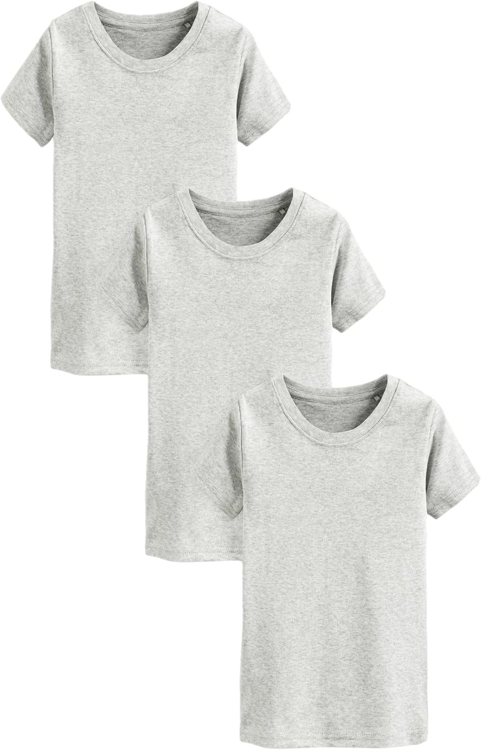 NEXT Boys 100% Cotton Short Sleeve Undershirts 3 Pack