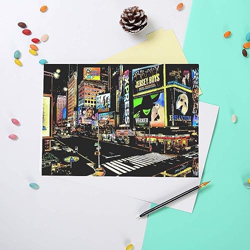 Miniatura 9 de Papel de pintura para rascar arcoíris (A4) para adultos y niños, rascador de vista nocturna, juego de arte de grabado 4 hojas de tarjetas para