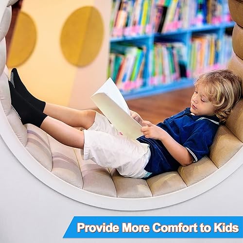 Miniatura 6 de GRPSKCOS Calcetines para bebés con agarre, 9 pares de calcetines antideslizantes para niños