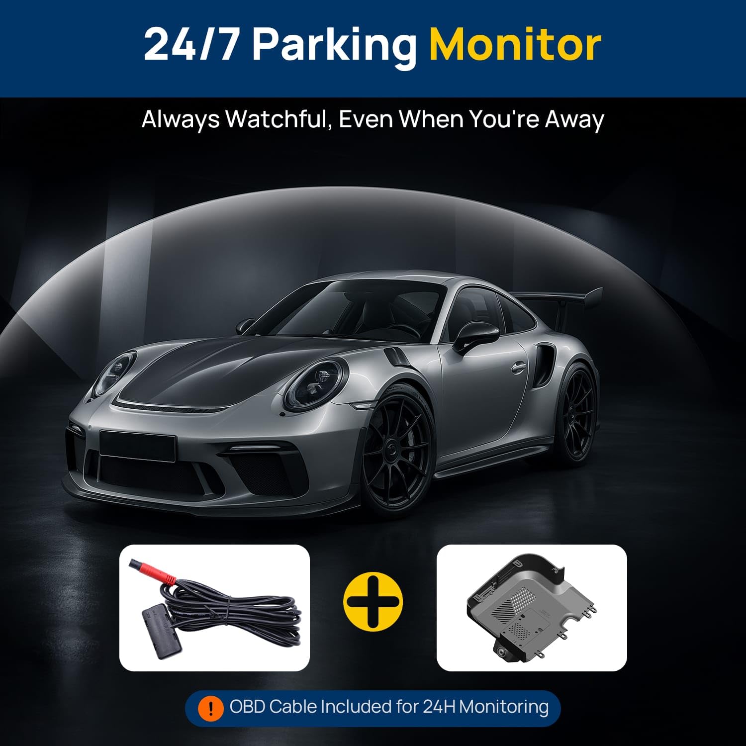 4K WiFi Kamera samochodowa dla Chery Tiggo 9 (Jaecoo j8) 2023-2025, zasilanie OBD, noktowizor, nagrywanie w pętli, kamera przednia i tylna, karta 128 GB