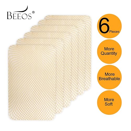 Miniatura 3 de BEEOS Gorra de malla para peluca, 6 piezas, color nude, para mujer, red de pelo para peluca