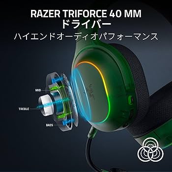 ヘッドホン Razer X Chroma Phantom Green Edition Buy Razer Barracuda X Chroma - Phantom Green Edition | Gaming