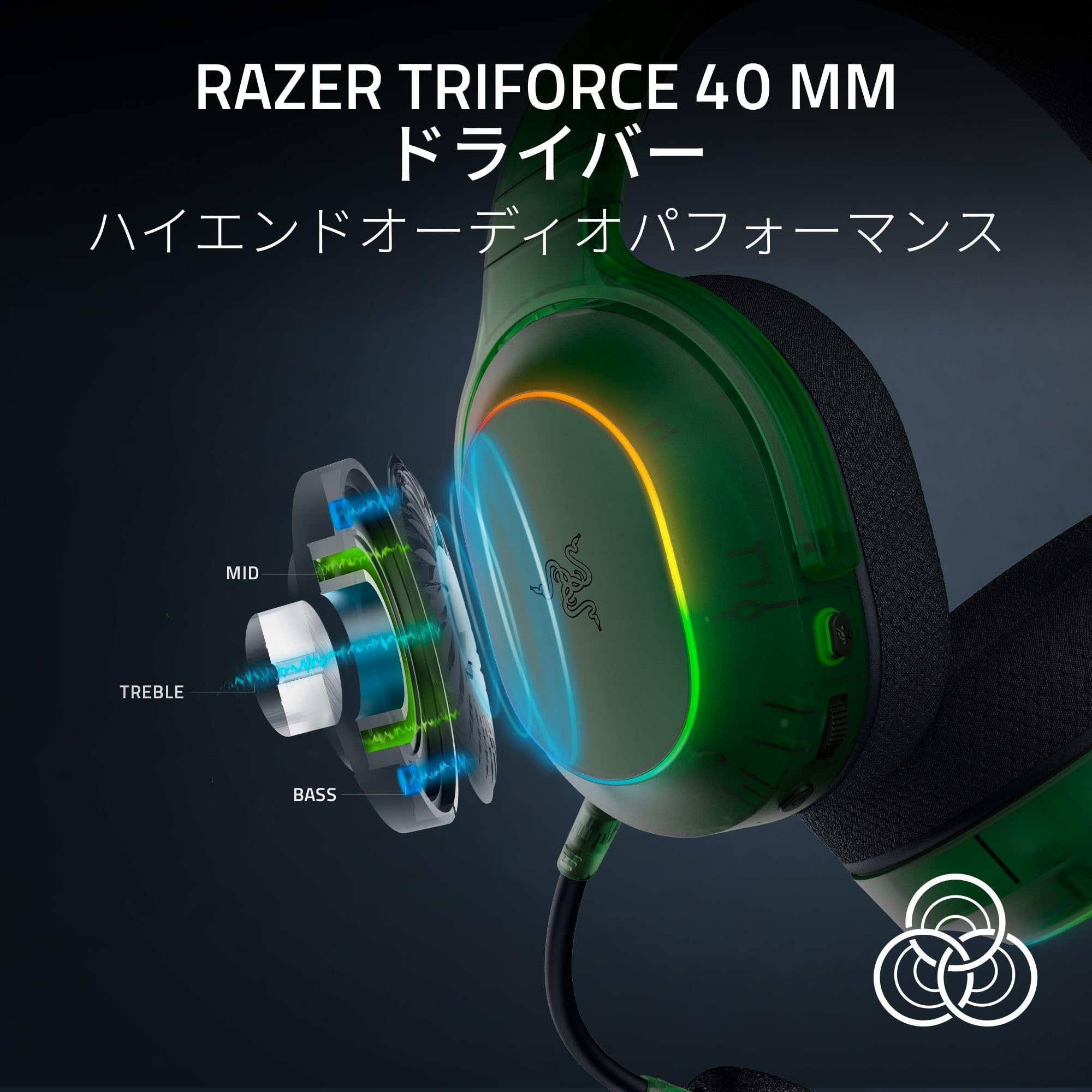 ヘッドホン Razer X Chroma Phantom Green Edition Amazon.co.jp: Razer レイザー Barracuda X Chroma ゲーミング
