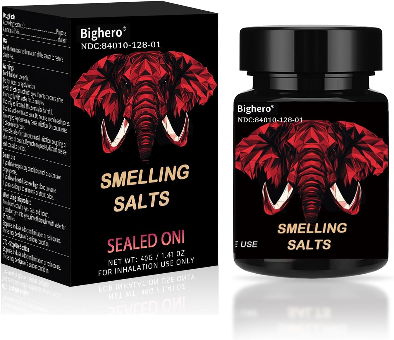 Smelling Salts,Smelling Salts for Athletes-for Powerlifting,Hockey, Football and More,Instant Energy, Focus and Motivation, Potent Smelling Salt Formula