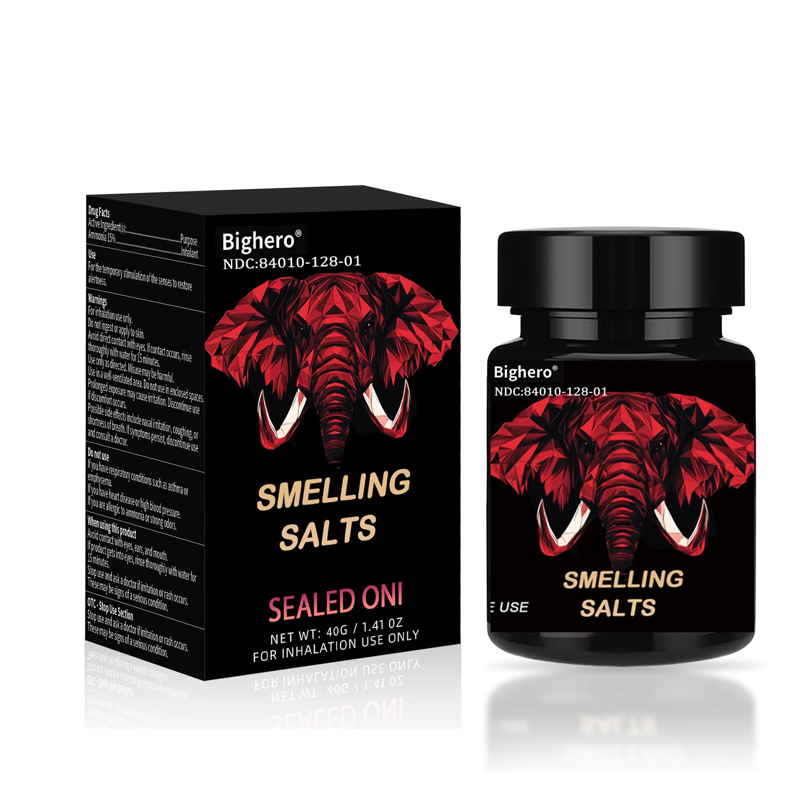Smelling Salts,Smelling Salts for Athletes-for Powerlifting,Hockey, Football and More,Instant Energy, Focus and Motivation, Potent Smelling Salt Formula