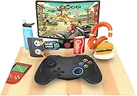 ASVP Shop Cartão de jogador pop-up 3D – Controle de videogame e cena de console – Cartão de felicitações feito à mão para meninos, adolescentes ou jogadores – Presente de aniversário ou de nível com
