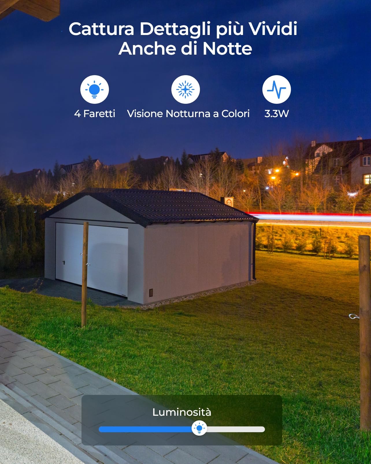 Reolink 4K PTZ Telecamera Wi-Fi Esterno/Interno con Auto-Tracking, Rilevamento Persone/Veicoli/Animali, Videocamera Sorveglianza Esterno Supporta Wi-Fi 6, Audio a 2 Vie, E1 Outdoor PRO