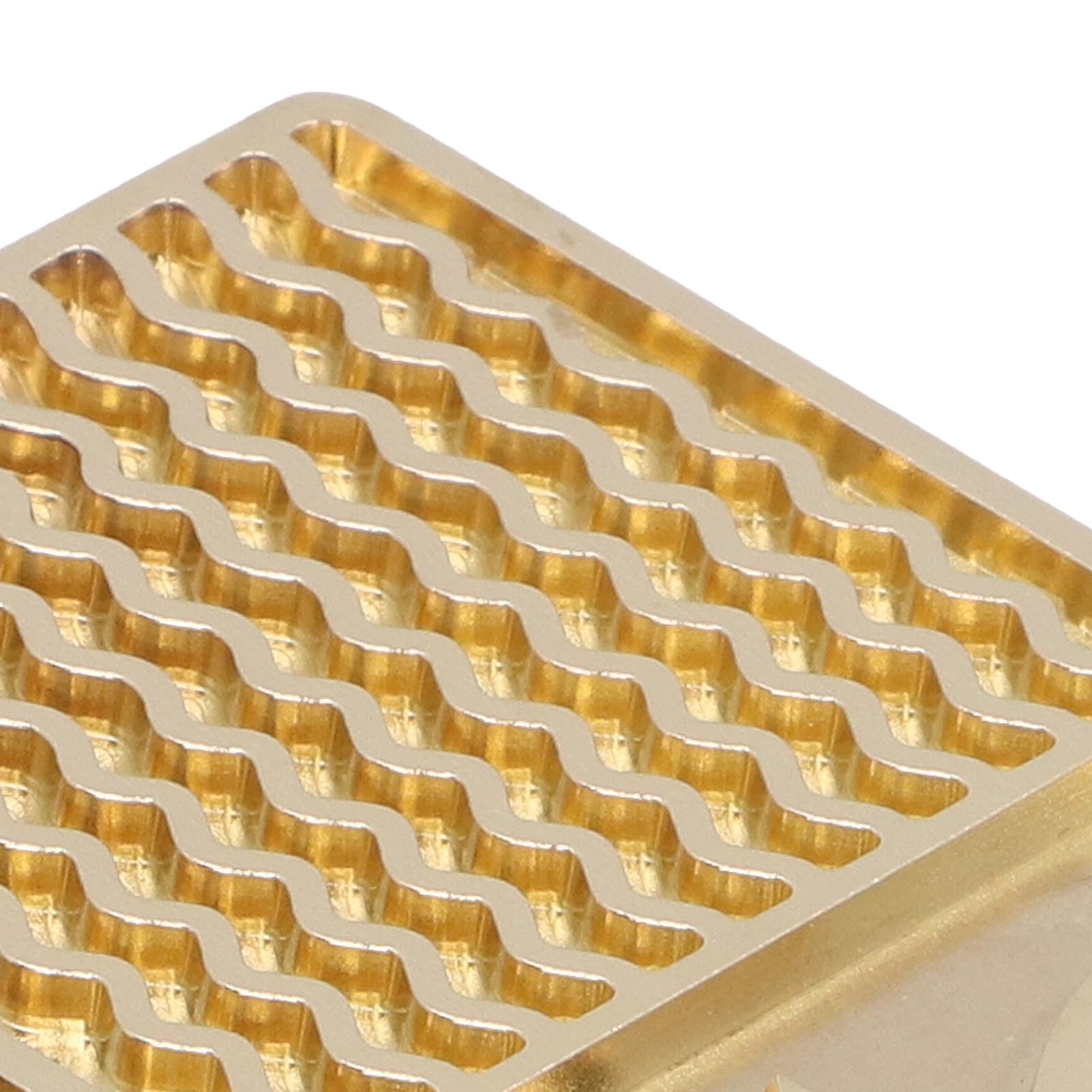 Bandeja de Diseño para Hacer Cubitos de Hielo de Cobre para Impresiones Personalizadas, Accesorio Portátil para Camarero, Ocasiones Elegantes, 10x10cm (B04)