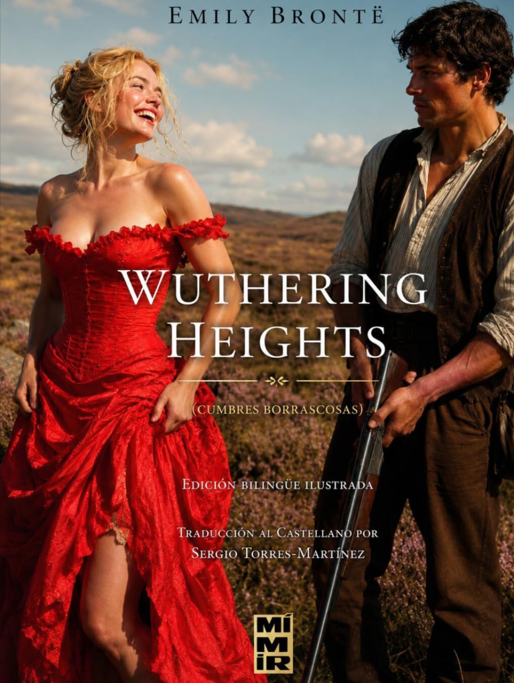 WUTHERING HEIGHTS (Cumbres borrascosas): Edición bilingüe ilustrada